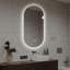 Miroir de salle de bain 48 "fixé au mur à écran tactile antibuée 48", miroir de barbier-135929474