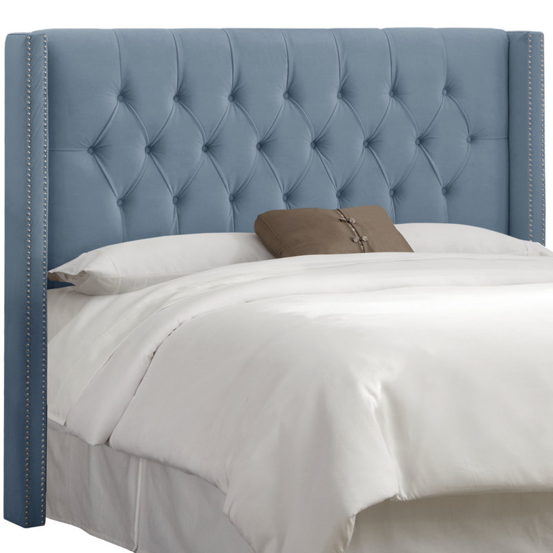 Headboard, Full, Classic Ocean Velvet