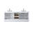84 inch Double Bathroom Vanity-2092887073
