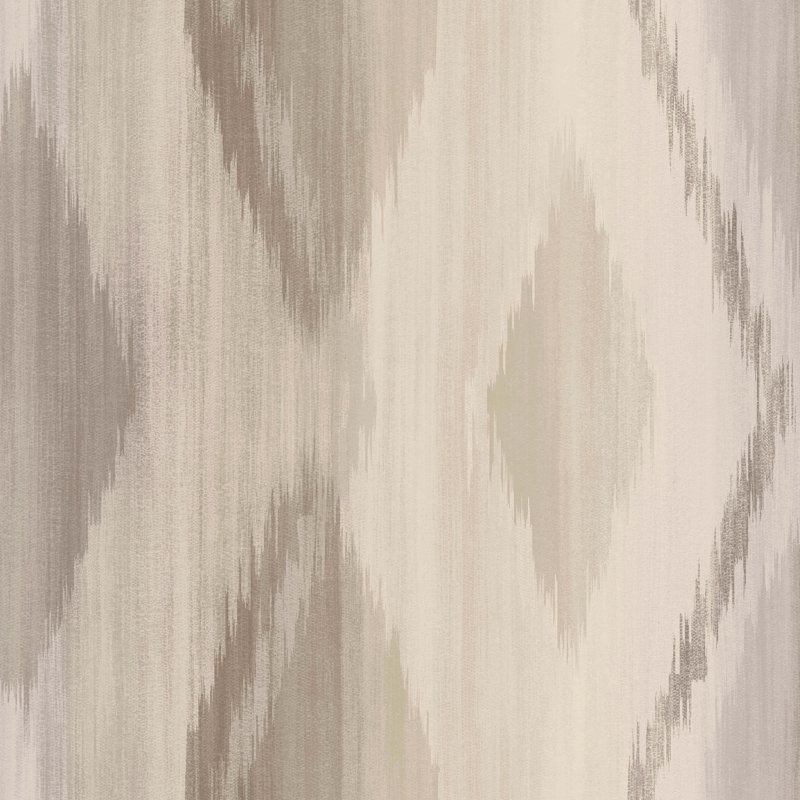 Geometric Wallpaper Double Roll, Natural