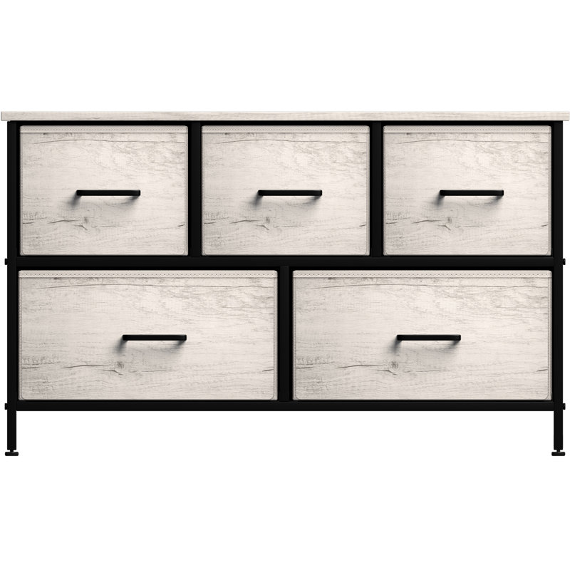 Sorbus 9" Square Tile Floating Shelves with Invisible Brackets Set of 3 in Rustic