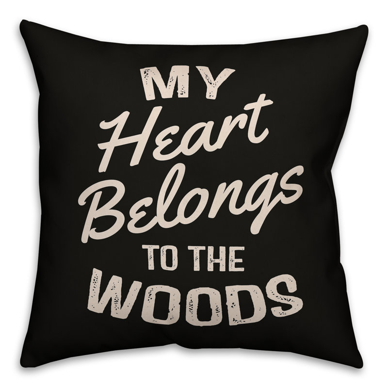  Coussin extérieur My Heart Belongs