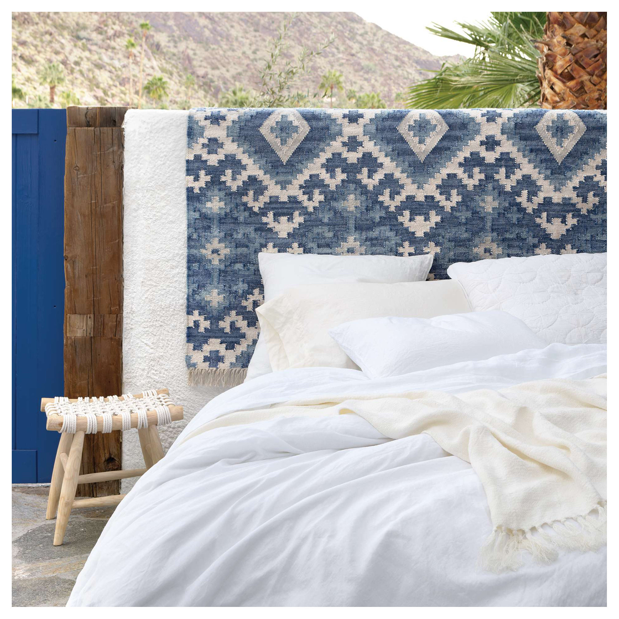 Lush Linen Duvet Cover, White, King Duvet Cover