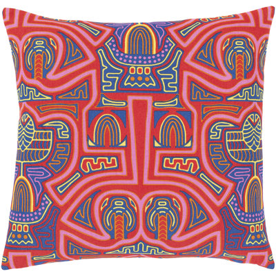Global Cotton Throw Pillow