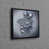 Black Floater Framed selected