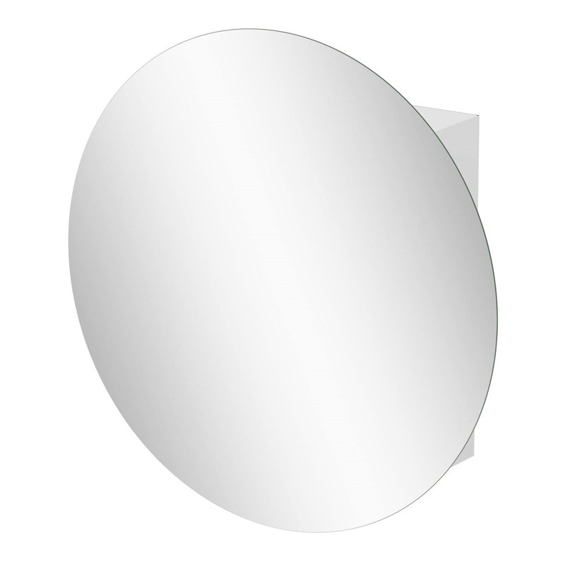 Androw 600mm W 600mm H Wall Mounted Required Medicine Cabinet Mirror