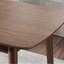 Ensemble de table de salle à manger rectangulaire simple en bois massif-102373625