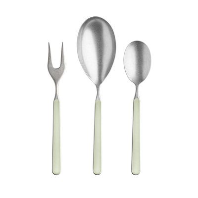 Fantasia Pewter Serving Set - Sage