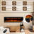 Schonbrunn Recessed Wall Mounted Electric Fireplace, Wide Screen & Ultra-Thin Frame-983887255