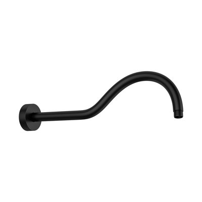 Pomme de douche de remplacement à fixation murale 17 pouces avec bras de douche à extension