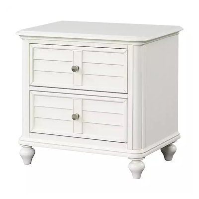  Table de chevet 2 tiroirs 28 po Classic Antique