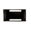 Tabouret décoratif en bois massif Bennett Broxton-748567005