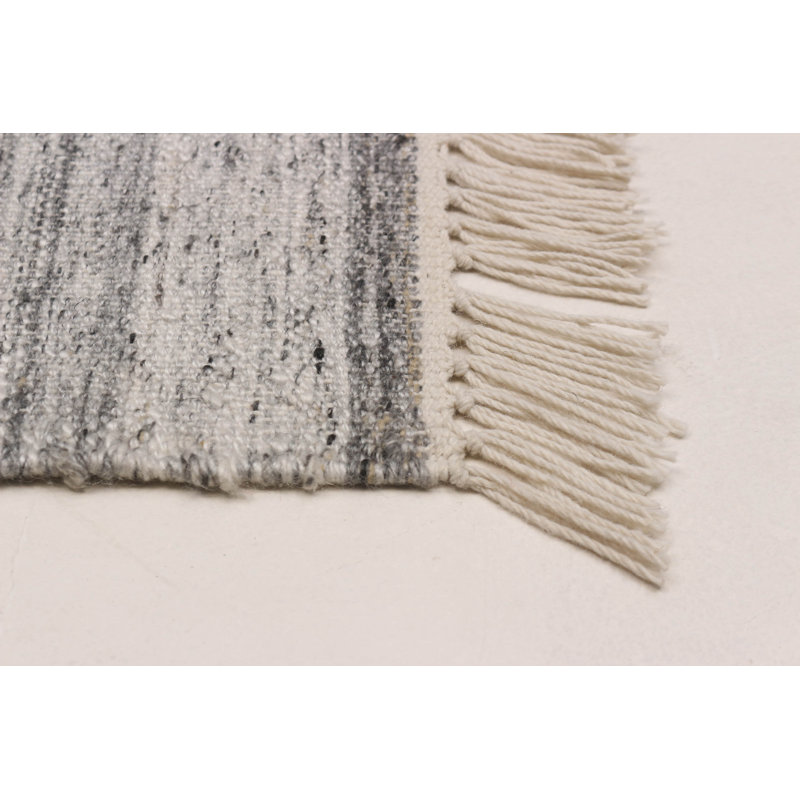Boho Grey Kilim 5'4" x 7'7"