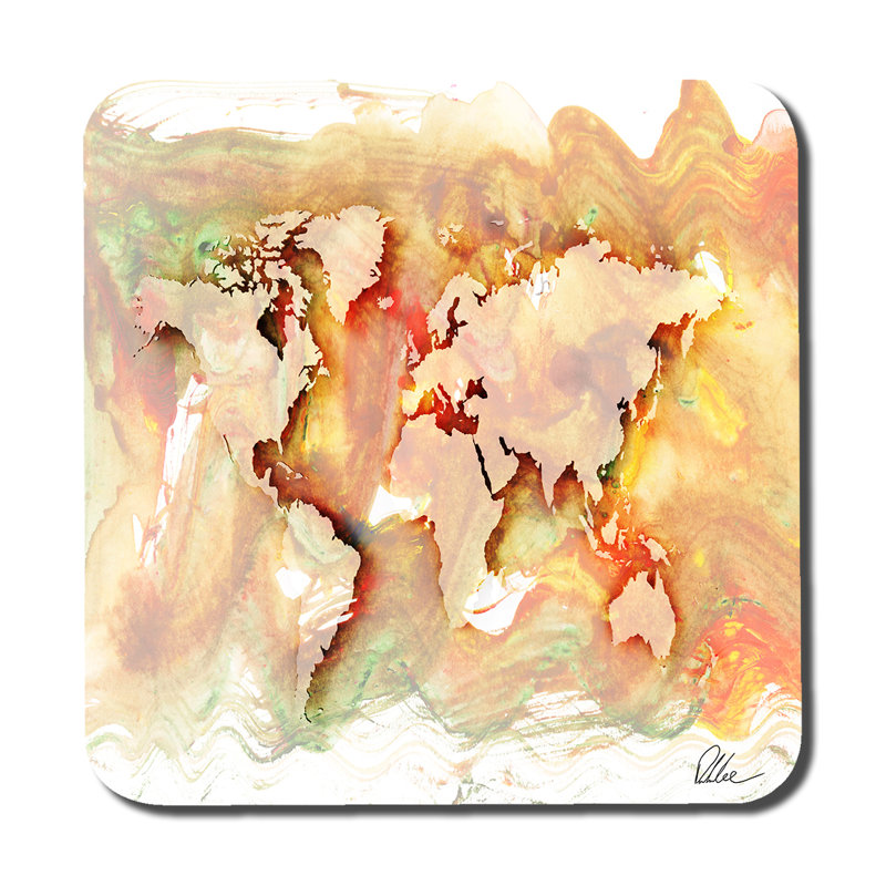 Square 6 Piece Coaster Set