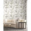 Blossom Fling Floral Metallic Wallpaper Roll-1065004971