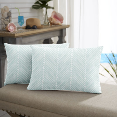 Ensemble de deux coussins lombaires Griffen Snowy