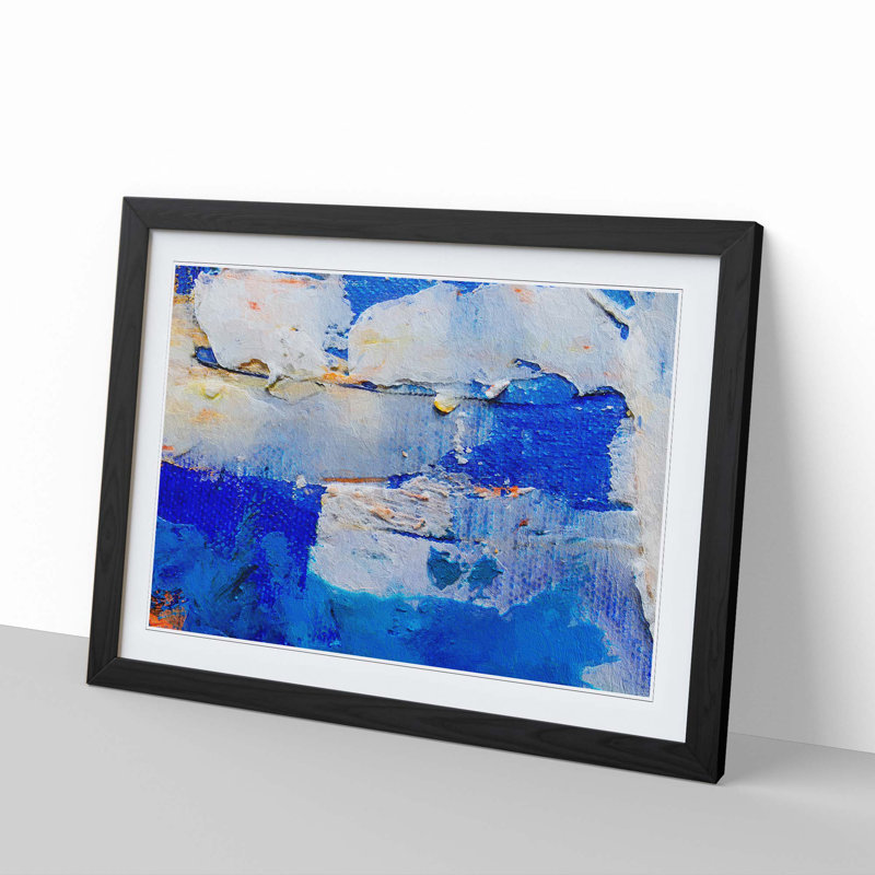 Abstract Vol.18 by S.Johnson - Framed Print, Black Framed, 24cm H x 33cm W x 2cm D