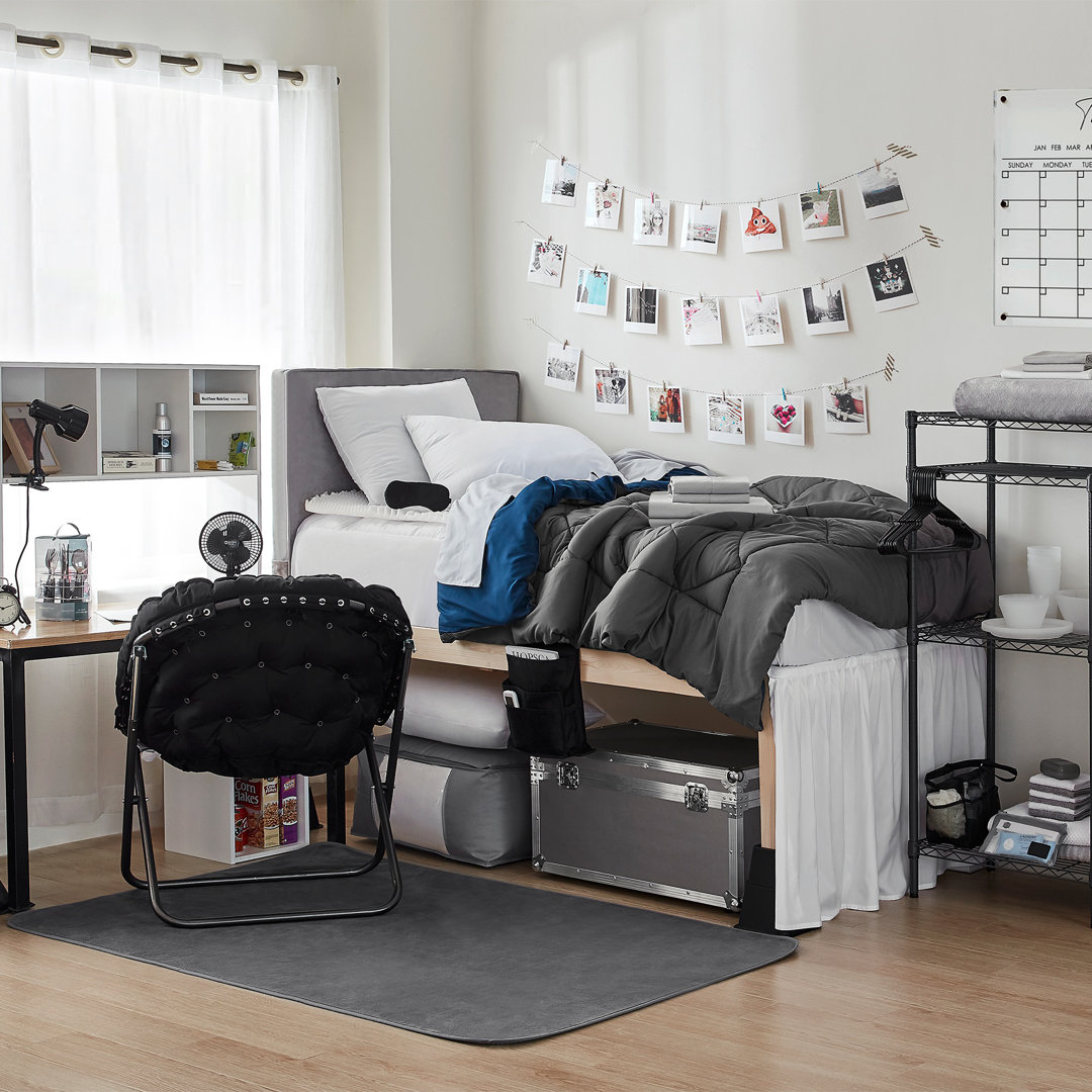 100% Complete - Twin XL Bedding & Dorm Essentials Package For College Students DormCo 