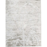Trenton Abstract Area Rug in Light Gray