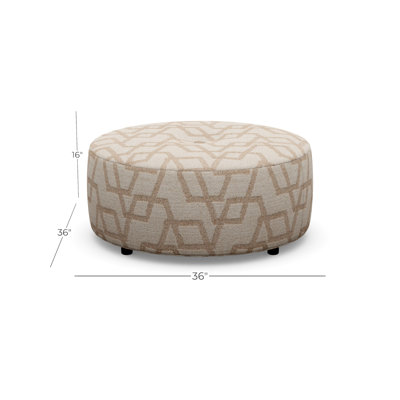 Pouf Round Ottoman