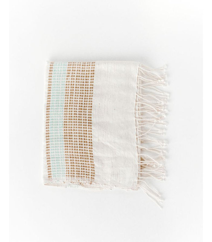 Débarbouillette en coton Camden, Beige