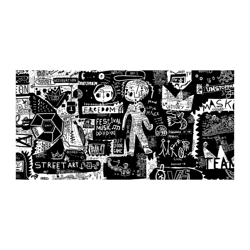 Graffiti - Wrapped Canvas Print
