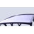 39.8'' W x 9.84'' D Polycarbonate Cover Convex Window Awning-43604543