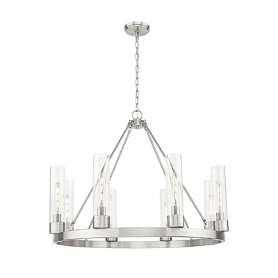 Jaiwan - Lustre 6 lumières avec abat-jour