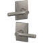 Custom Broadway Non-Turning Lever with Century Trim-27327085