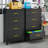 4 Drawer Metal Lateral Office File Storage Cabinet with Lock-385614058