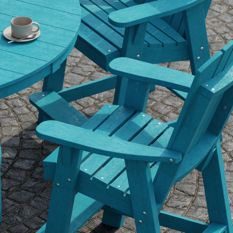 Heritage Pub Counter Set, Aruba Blue, 4
