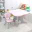 Ensemble de table avec 2 chaises et paniers de rangement KidsVip-98367366