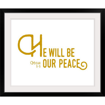 « micah 5:5-scripture art », art textuel