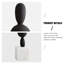 Noir, blanc, objet décoratif moderne en bois massif