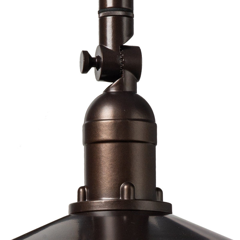 Mcinturff Aluminum Wall Light, 17.25" H x 15.5" W x 21.75" D, Bronze