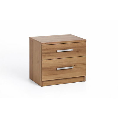 Bono 50cm W Manufactured Wood Bedside Table