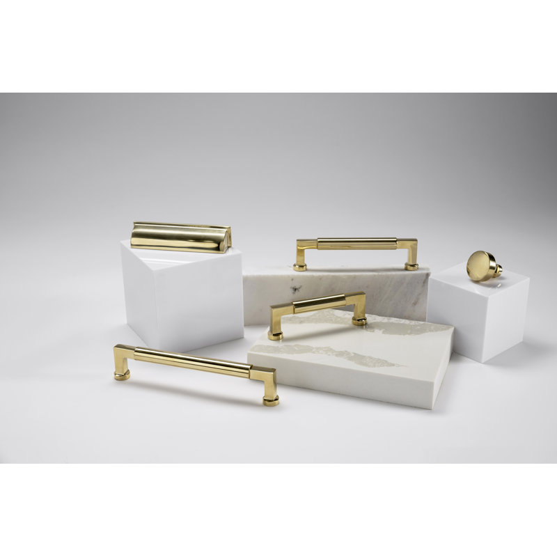 Parkview Collection Handle Pull - Cabinet - Transitional Hardware for Drawers & Cabinets, Antique Brass, 7-9/16"