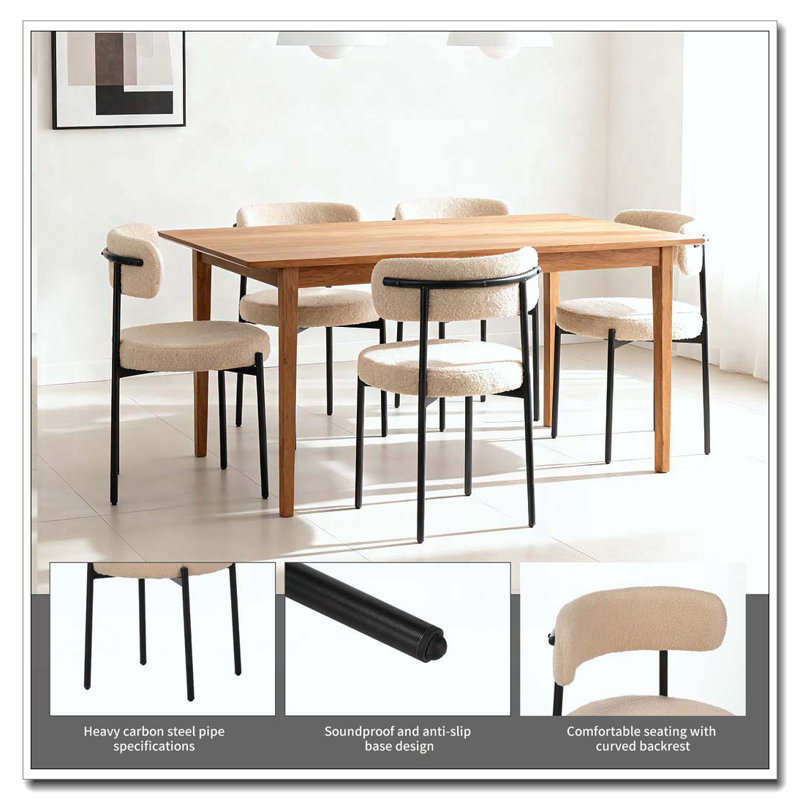 Boucle  Dining Chair