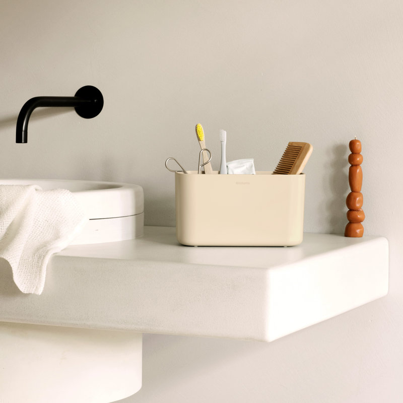 Serviteur de salle de bain Brabantia ReNew, Beige doux