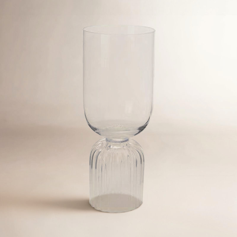 Vase de table Calener, H 21,75 po x l 8,5 po x P 8,5 po