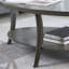 Ensemble de tables basses à tablettes ovales contemporaines Perth-2101297611