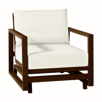 Avondale Wrought Aluminum Outdoor Spring Lounge Chair