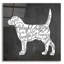 «Dog» par Erin Clark, art mural en verre acrylique-1543175956