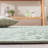 Jalayiah Hand Tufted Wool/Cotton Floral Rug in Green-73394711