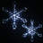 The Holiday Aisle® Ice Crystal Snowflake Pair