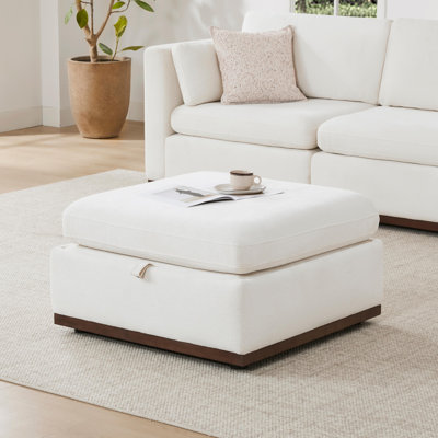 Sayette Upholstered Storage Ottoman