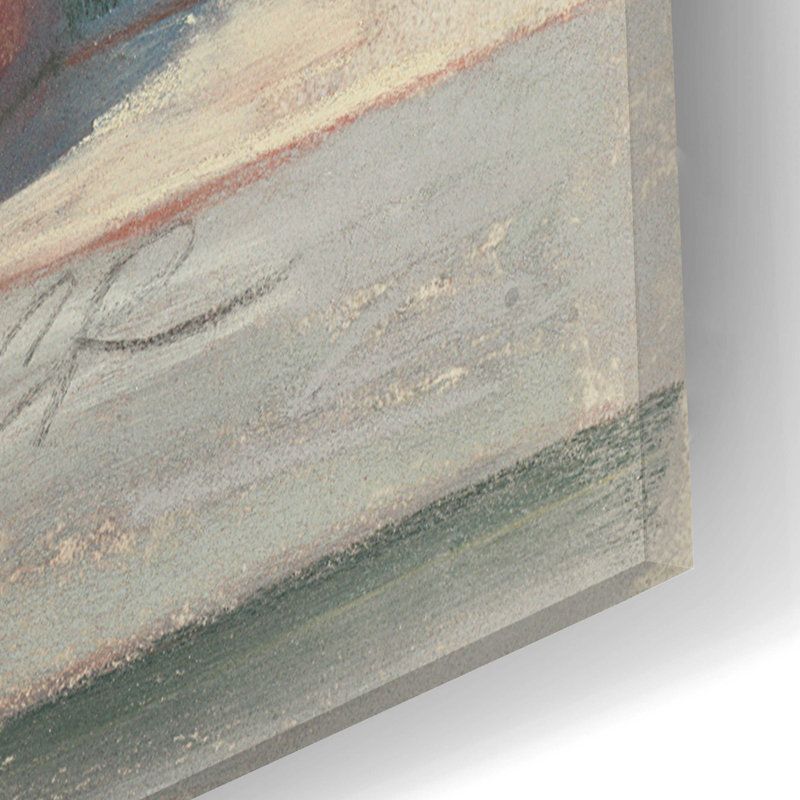 «Terracotta Pots» par Carol Rowan, art mural en verre acrylique, 16 po x 24 po, 16 po x 24 po