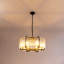 Lustre tambour en cristal 6 lumières à intensité variable-1926851462