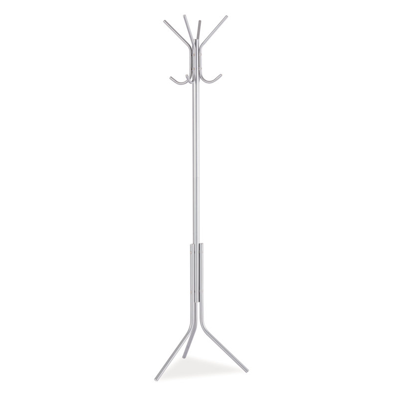 Otis Metal Freestanding Coat Rack, aluminium