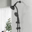 Pomme de douche à main à barre coulissante en acier inoxydable Drillfree-124944774